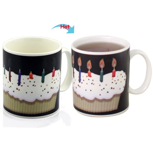 Happy Birthday Hot Changing Ceramic Mug C8095W-BIRTHDAY C