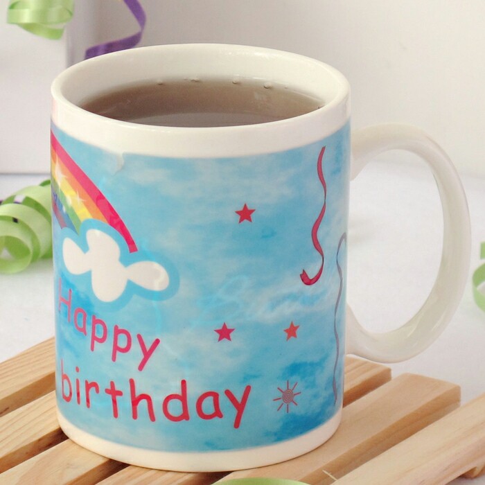 Happy Birthday Color Changing Coffee Mug C8095W-BIRTHDAY H