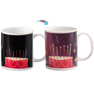Happy Birthday Hot Change Coffee Mug C8095W-BIRTHDAY B