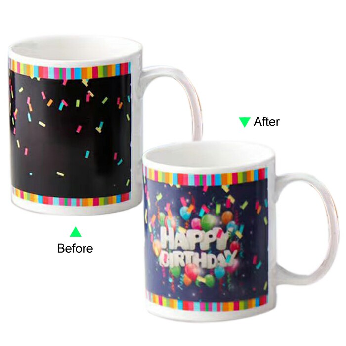Hot Changing Ceramic Mug For Birthday Gift Coffee Mug C8095W-BIRTHDAY A