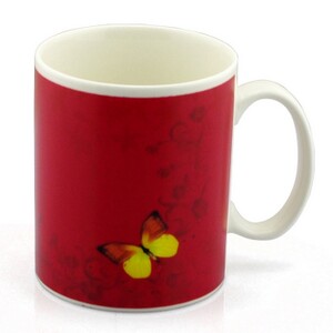 Hot Color Changing Mug Coffee Mug Ceramic Mug Butterfly C8095W-VALENTINE D