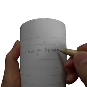 Noted Ceramic Cup Pencil Writable And Erasable Cup Ceramic Gift WE7093W-PENCIL