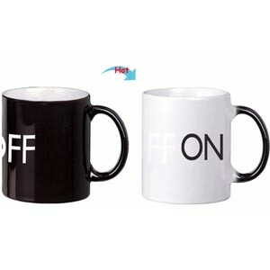 FC8095W-069ON Full Color Changing Mug 11oz Heated Coffee Mug Harry Potter Design Mug Gift Idea ON OFF Ceramic