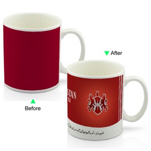 PC8095W-CAPSTAN Color Change Advertising Heat Sensitive Funny Promotional Mug 11oz Ceramic White Coffee Mug Customized LOGO Giveaway